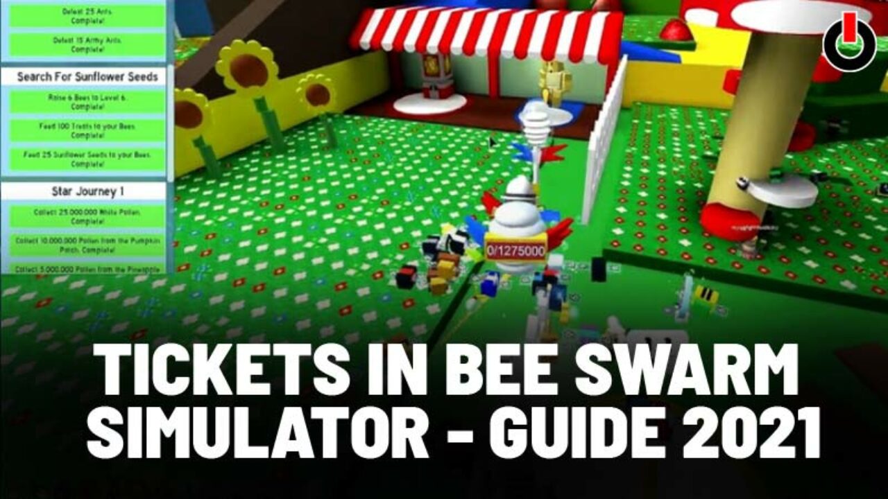 How To Get Tickets Fast In Bee Swarm Simulator In 2021 - how to get tckets in roblox