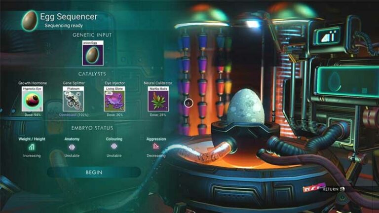 No Man’s Sky Egg Sequencer Guide: Location, usage, & materials required