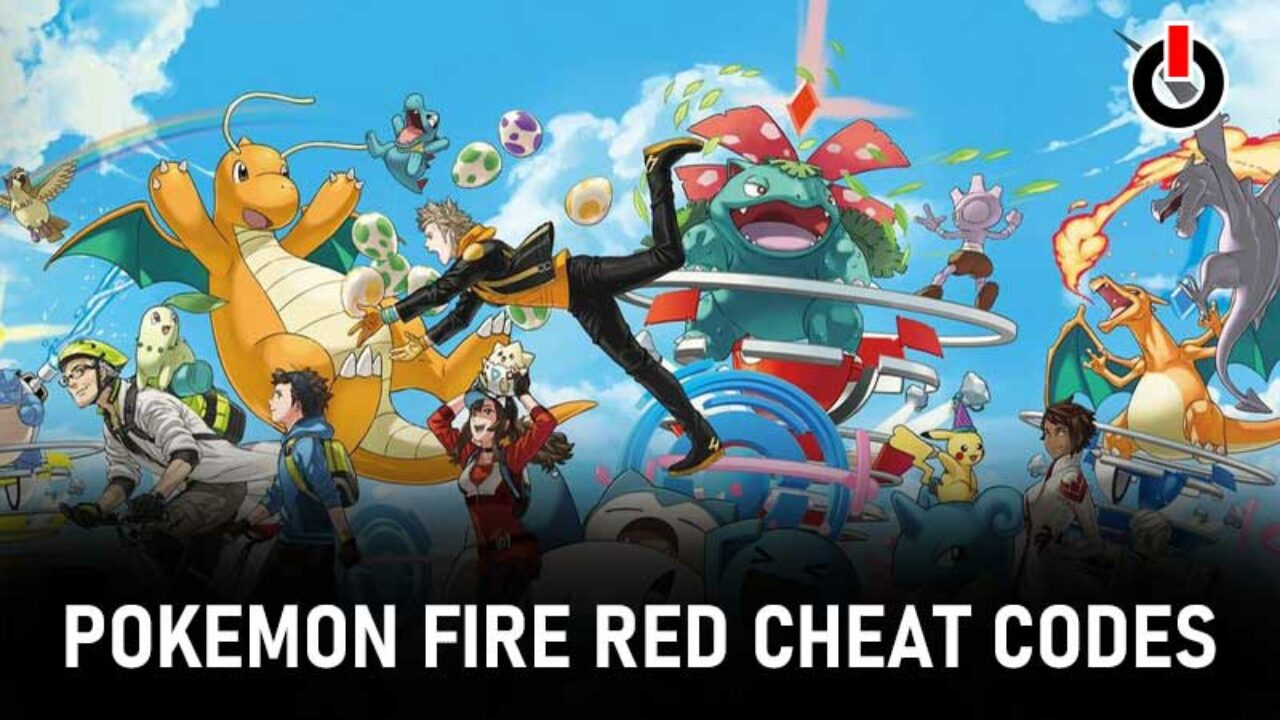 Pokemon Fire Red cheats  full list of codes and how to use them