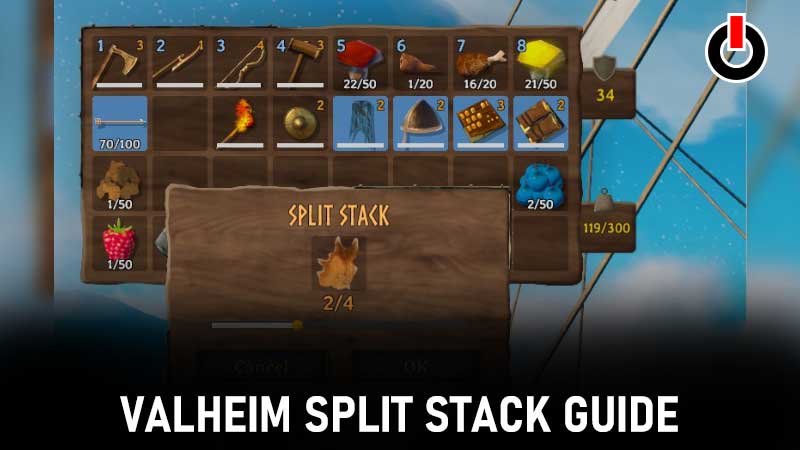 Valheim Split Stack Guide