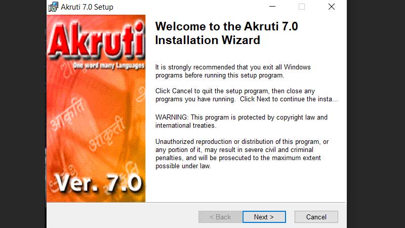 akruti 6.0 serial key free download
