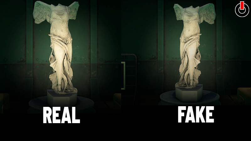 gallant statue real vs fake