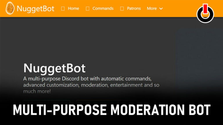 Nugget bot discord команды