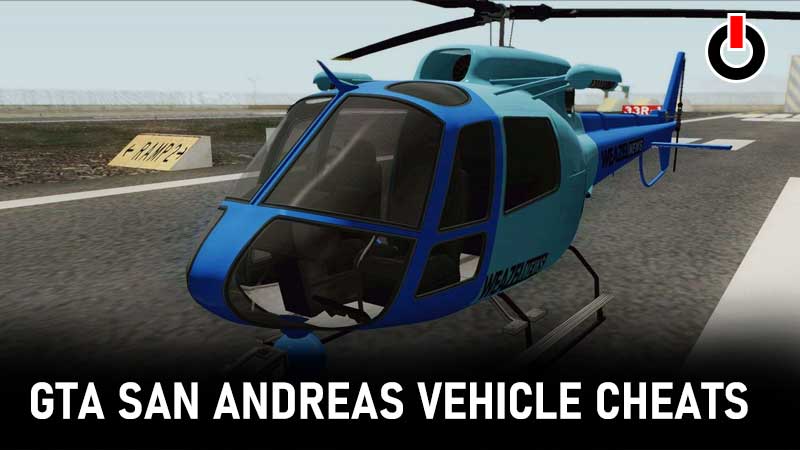 GTA San Andreas Vehicle Cheats