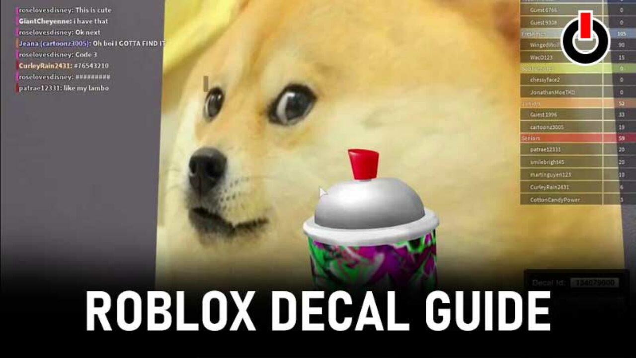 Roblox Decal Guide What Are Custom Decals How To Upload Them - how do you use decals on roblox