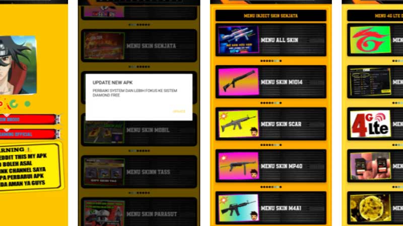 Free Fire Skin Injector (August 2021) APK Download Link For Android