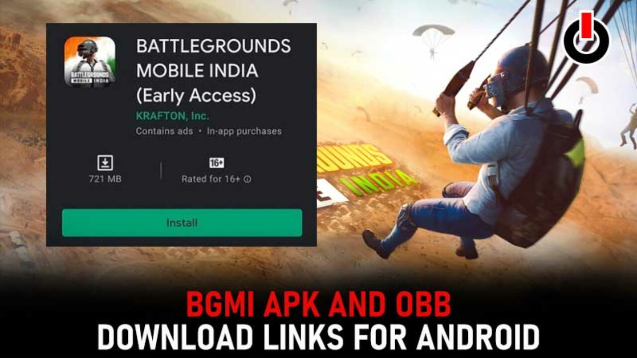 Battlegrounds Mobile India Bgmi Apk Obb Download Links For Android