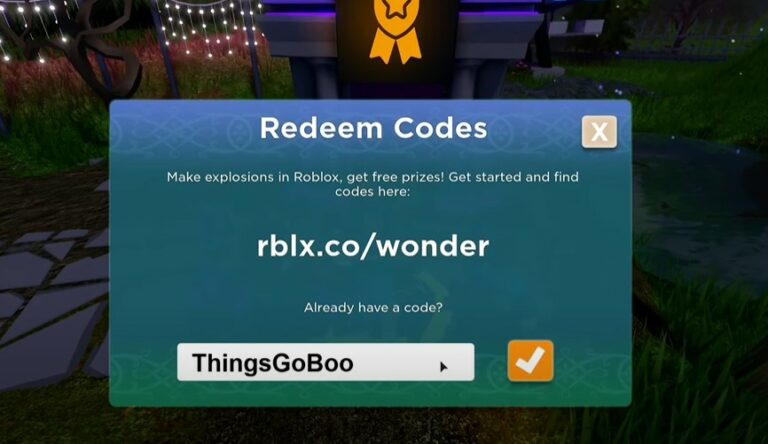 Коды в mansion of wonder roblox