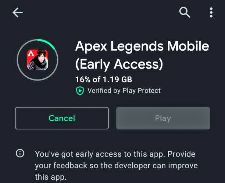 apex legends mobile play store