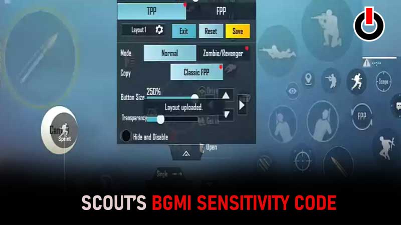 Scout BGMI Sensitivity Code