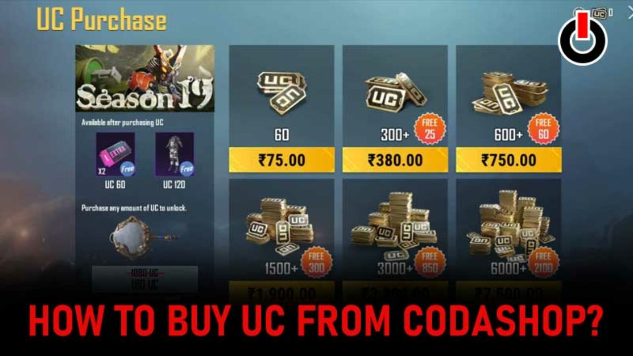 Codashop India Free Fire Redeem Code