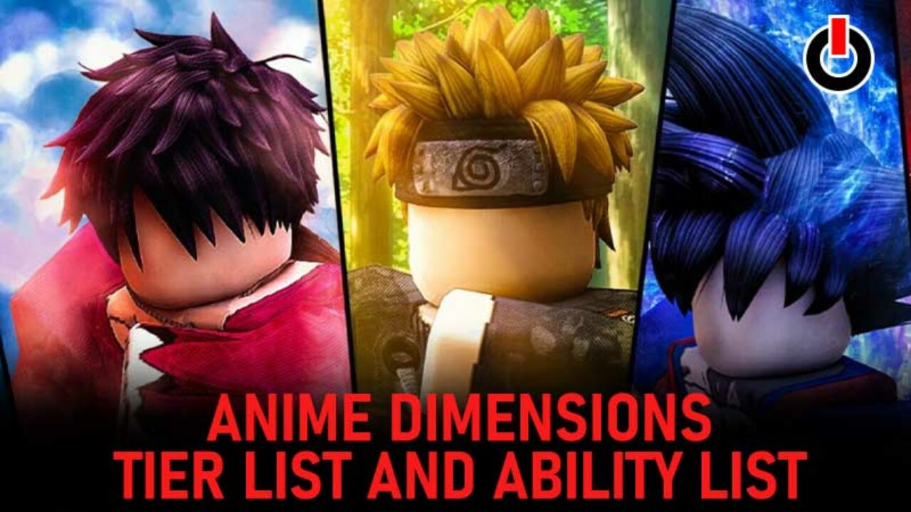 Roblox Anime Dimensions tier list October 2021