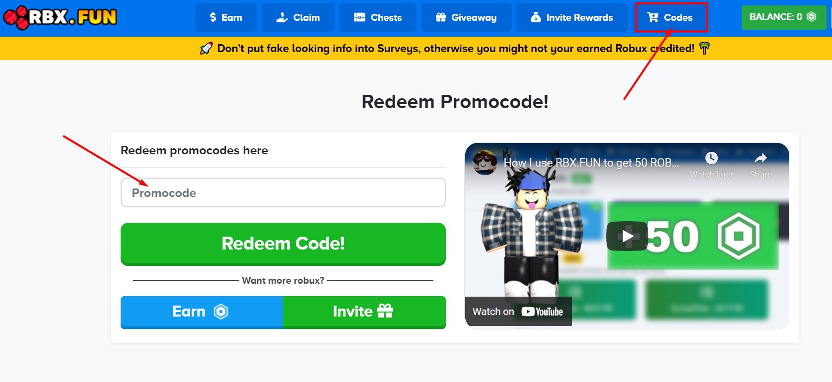 Rbx.Fun Codes (2023): How To Get Robux For Free