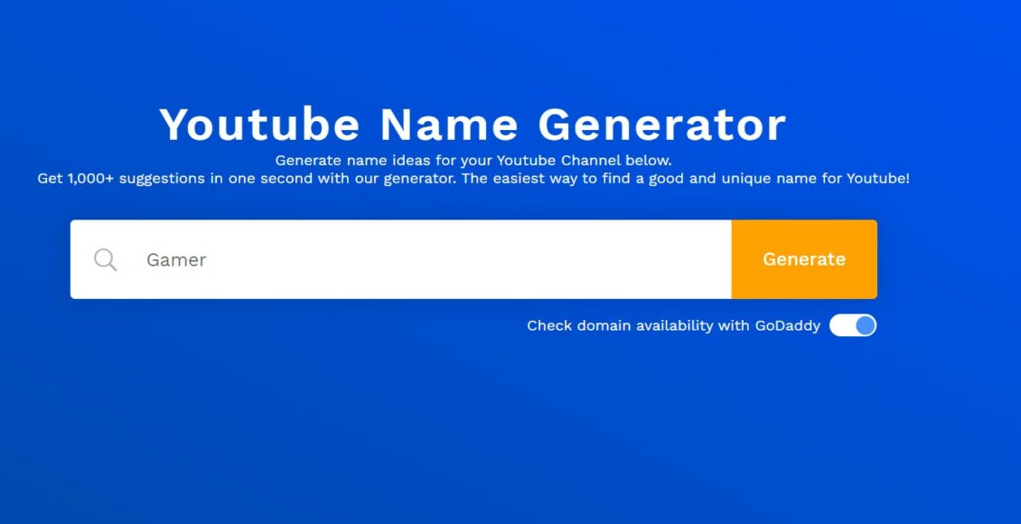 how to make your own youtube channel name