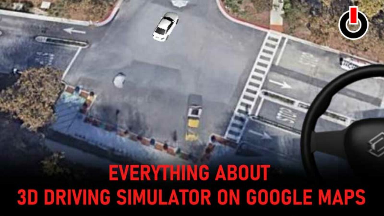 3D Driving Simulator on Google Earth!