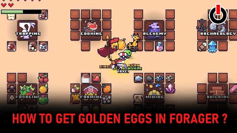 golden eggs in forager