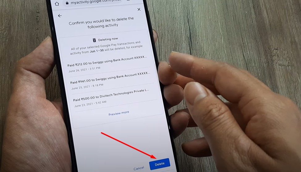 how-to-delete-google-pay-transaction-history-in-2022