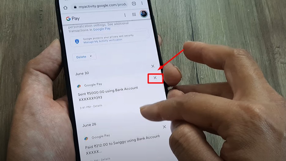 how-to-delete-google-pay-transaction-history-in-2022