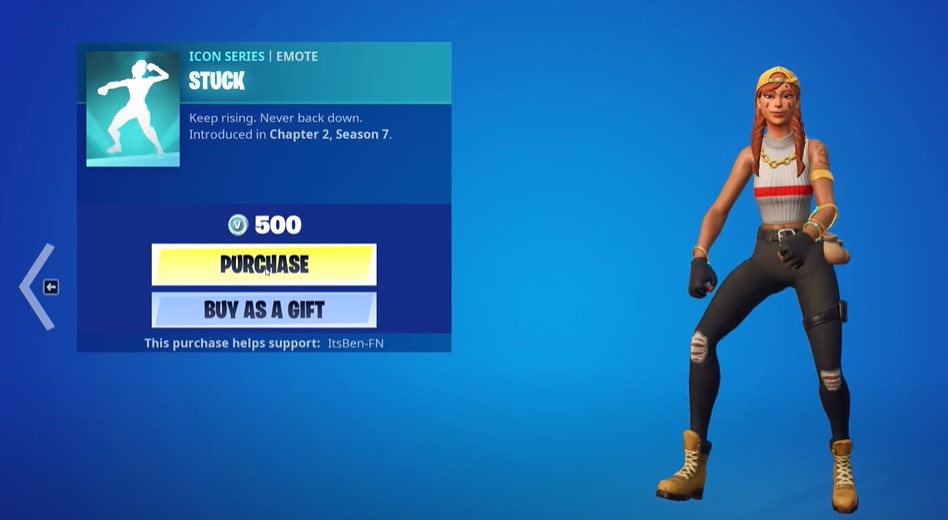 How To Get Stuck Emote In Fortnite For Free?