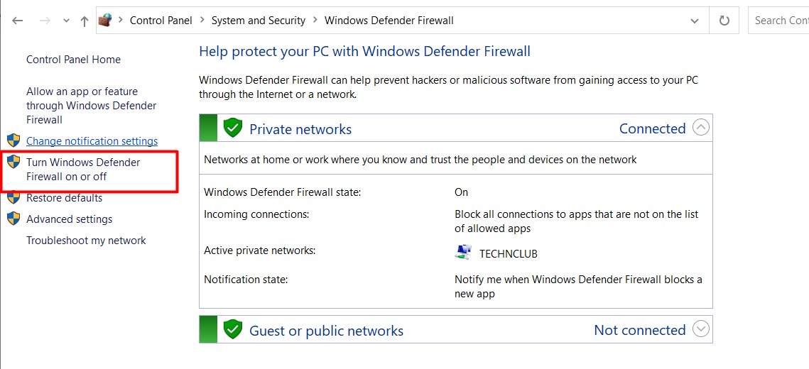 norton internet security firewall settings