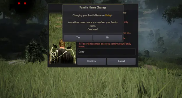 Bdo Change Family Name Free