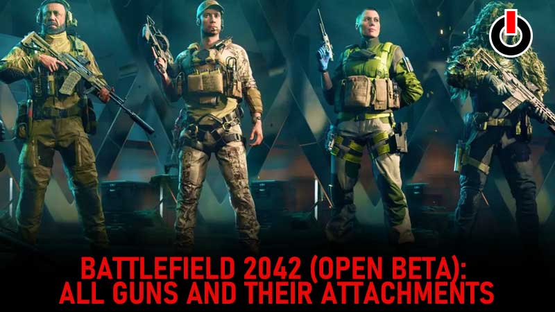 Battlefield 2042 all guns
