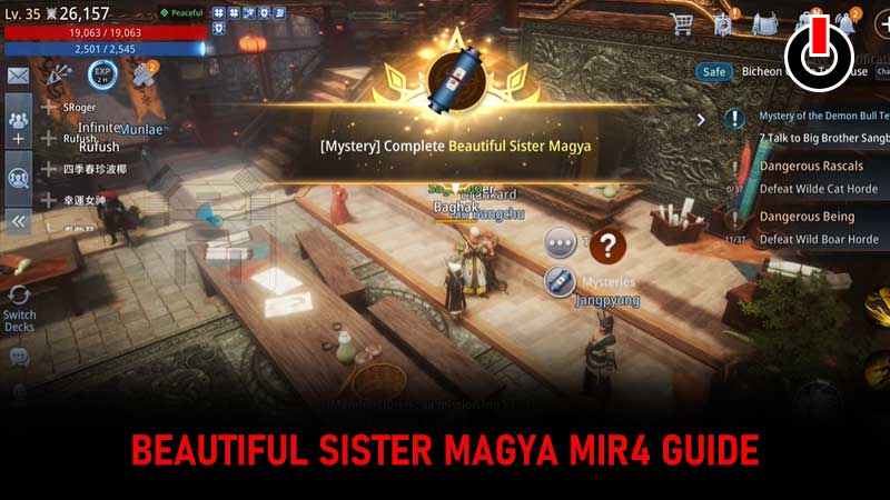 Beautiful SIster Magya MIR4 Guide