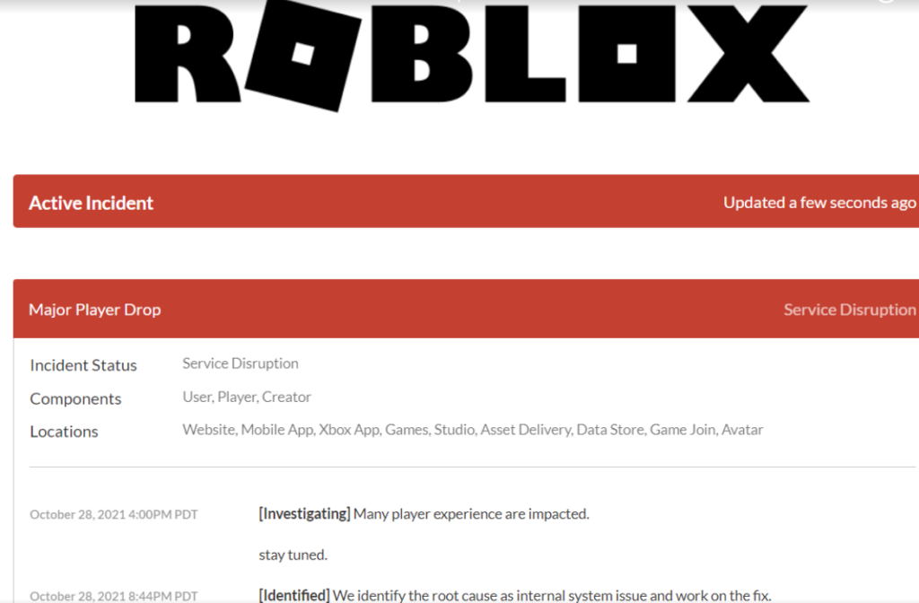 Roblox Servers Down: How To Check Server Status In 2022?