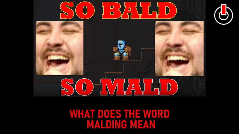 What does Malding mean?