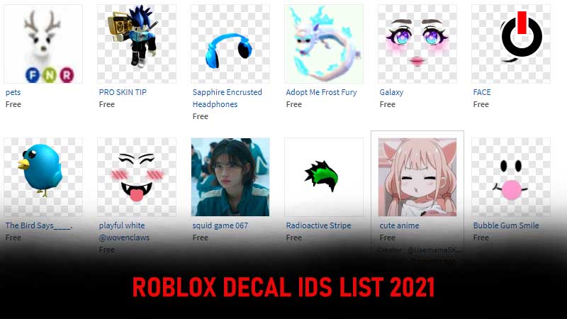 Discover more than 112 roblox face id anime - highschoolcanada.edu.vn