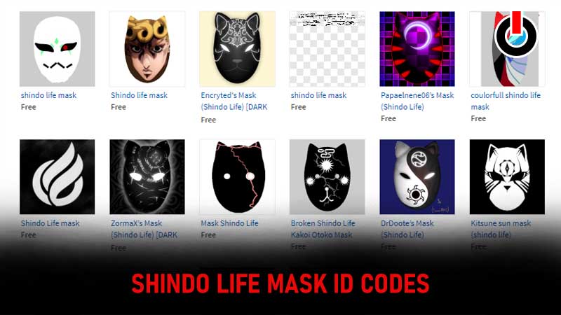 Shindo Life Mask ID Codes 2021
