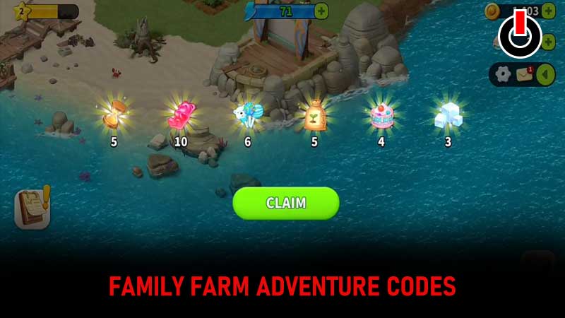 Family Farm Adventure Codes 2021