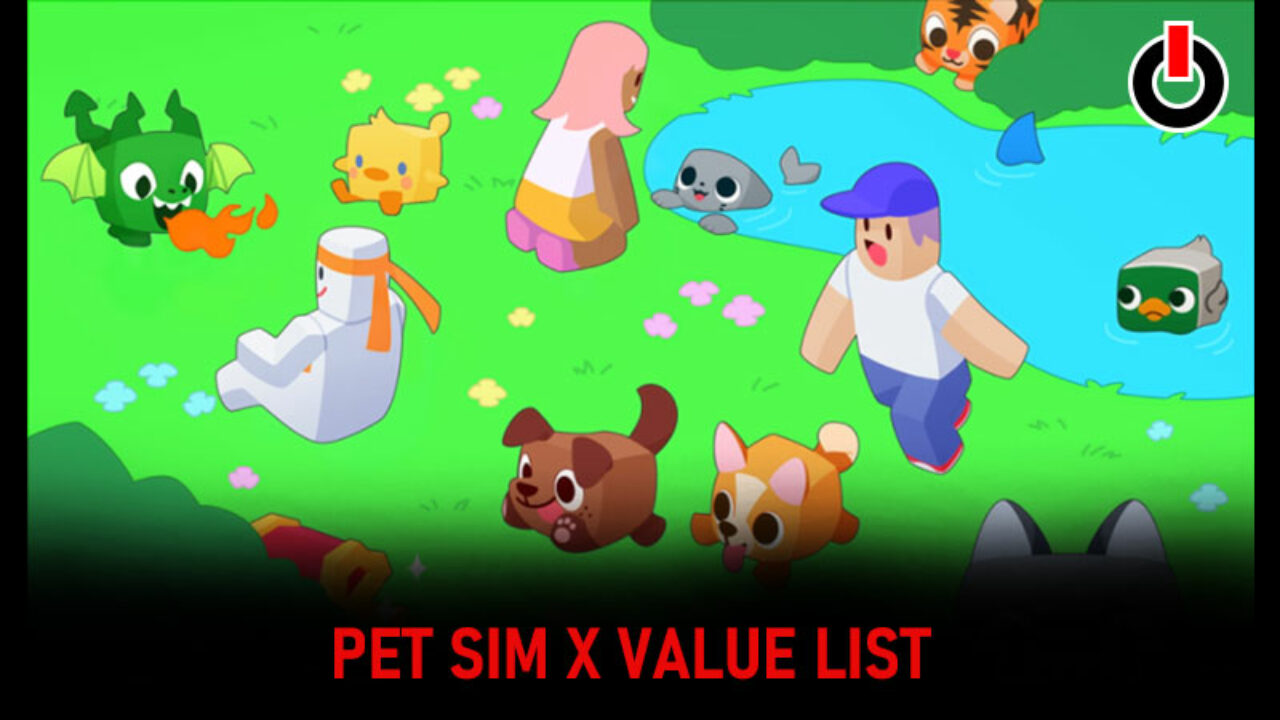 Pet simulator x value list in gems