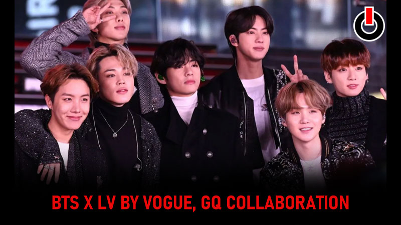 BTS collaboration with LV Vogue & GQ