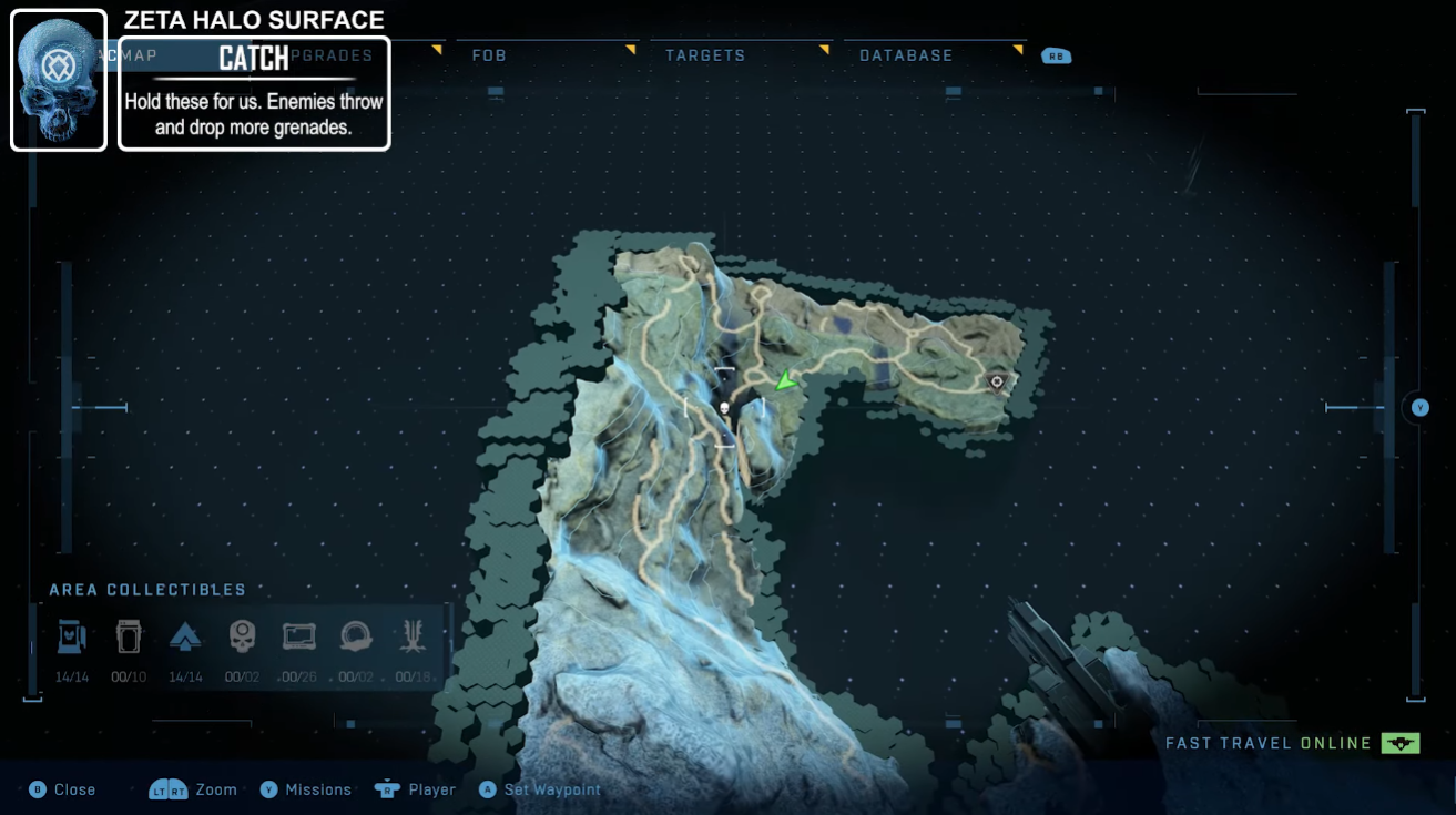 Capture Halo Inifnite Skull Locations