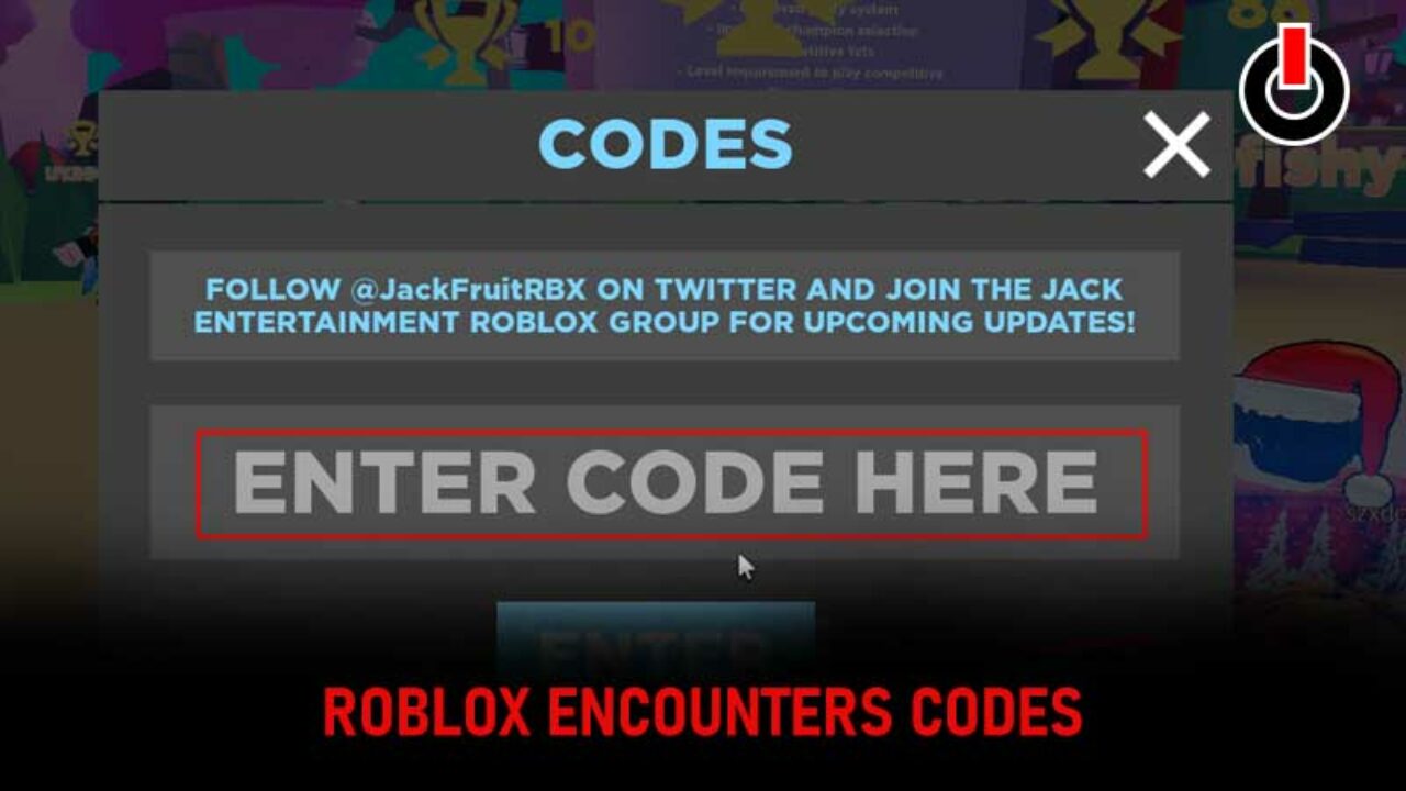 Roblox Encounters codes (December 2023)