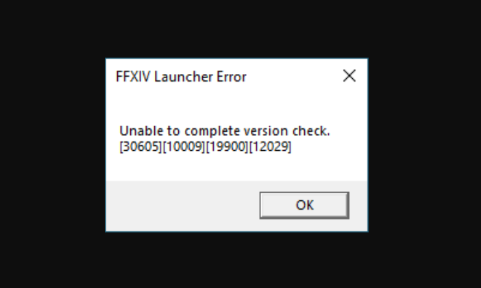 unable to install final fantasy xiv