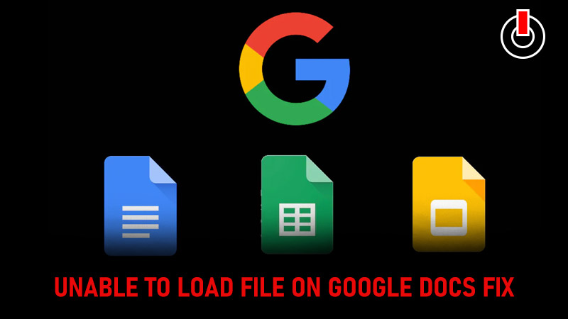 Unable to load files on google docs fix