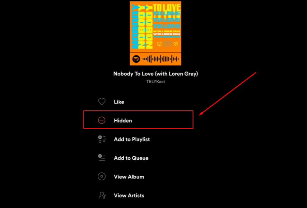 How To Unhide A Song On Spotify? - Games Adda