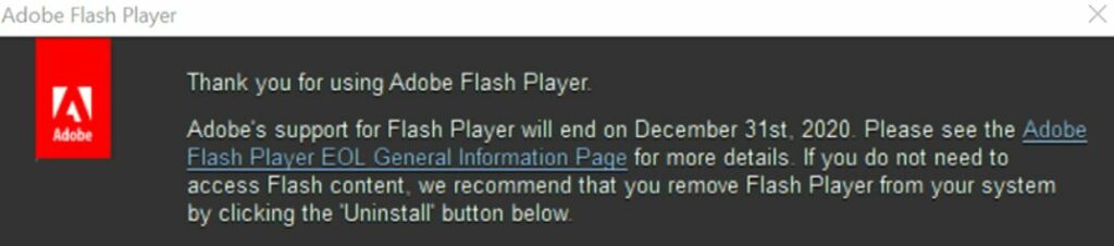 Adobe Flash Player No Longer Supported: Play Flash Files In 2022