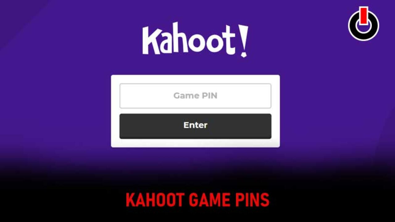 Kahoot pin