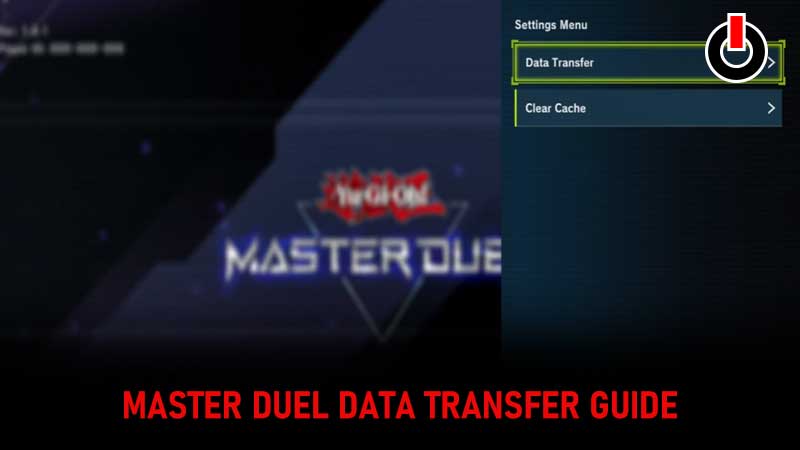 Master Duel Data Transfer Guide
