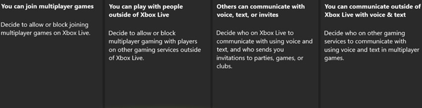 Privacy Settings Xbox Party Chat Down