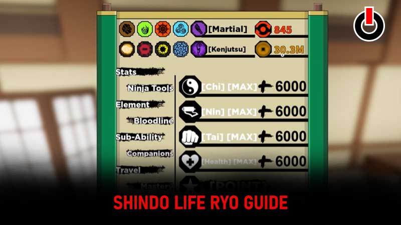 Shindo Life Ryo Guide