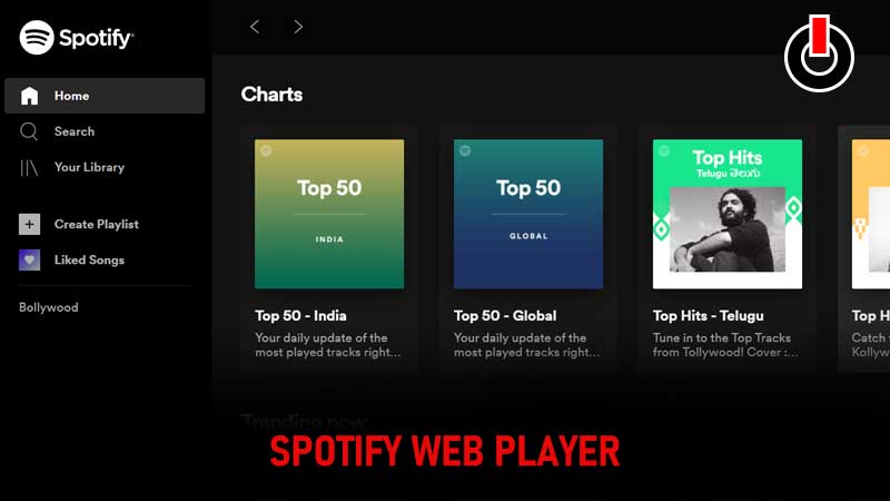 keybinds for spotify webplayer