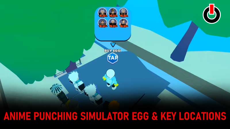 anime punching simulator egg key location