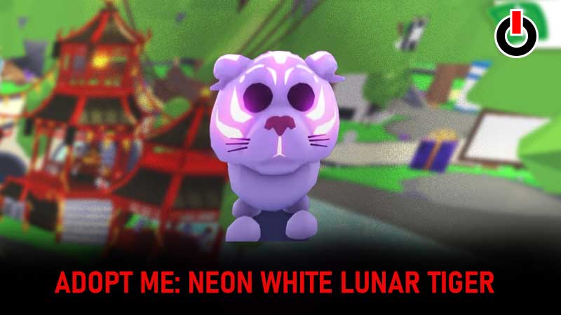 Neon White Tiger Adopt Me