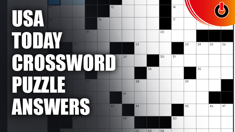 USA Today Crossword Puzzle Answers