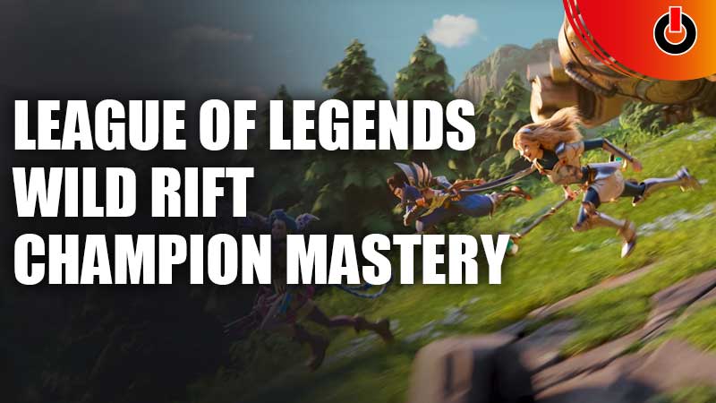 league of legends champion mastery