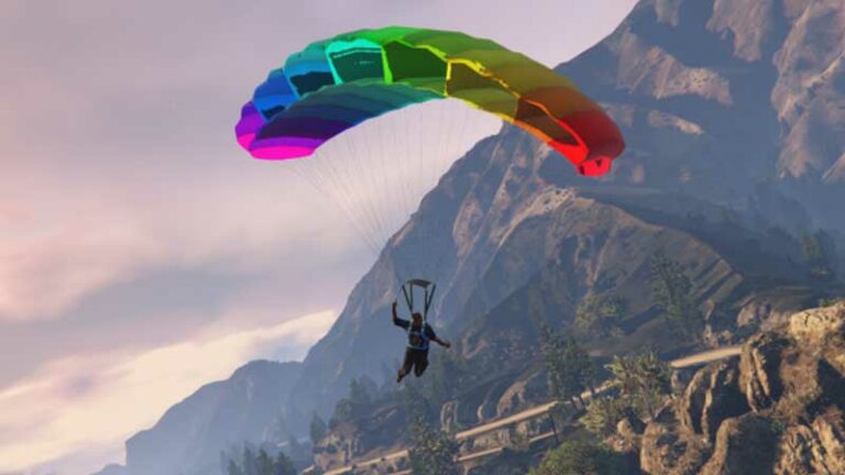 how to put on parachute in gta 5 pc